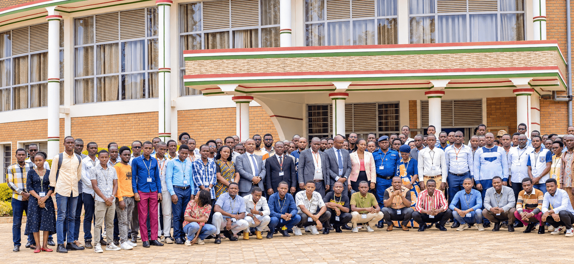 The IndabaX Burundi community gathered during the 2025 edition